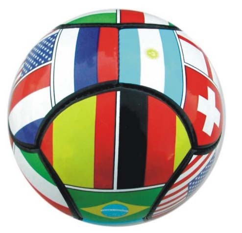 High Quality Flag Soccer Ball 