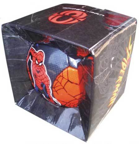 Spiderman Cartoon Soccer Ball with box 