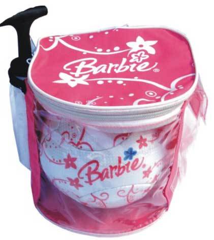 Cartoon Soccer Ball Pump with Bag