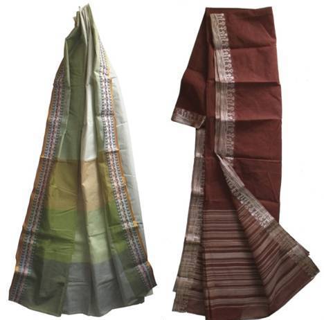 100% Cottorn Sarees