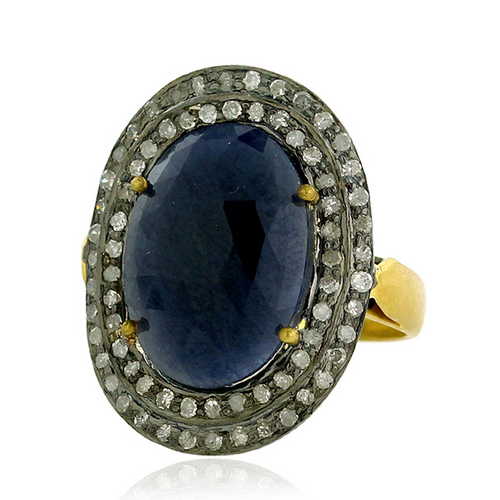 18K Gold Diamond Ring Jewelry