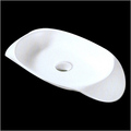 White Ceramic Art Basin