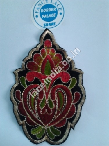 Embroidered Patch Neck 