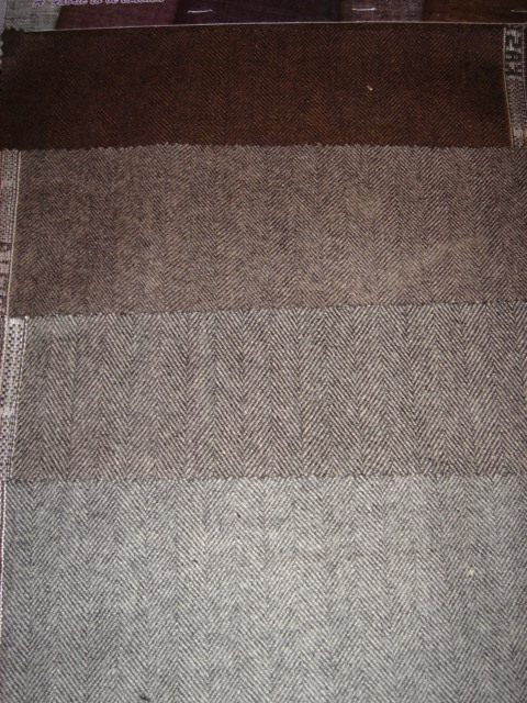 Wool Herringbone Blanket Fabric