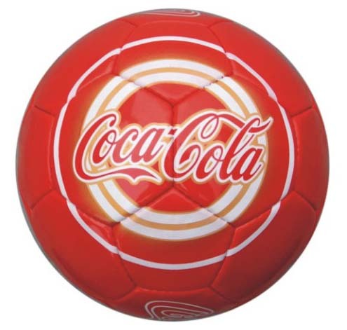 High Shiny PVC Promotional Soccer Ball