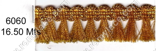 Zari Laces & Metallic Fringes