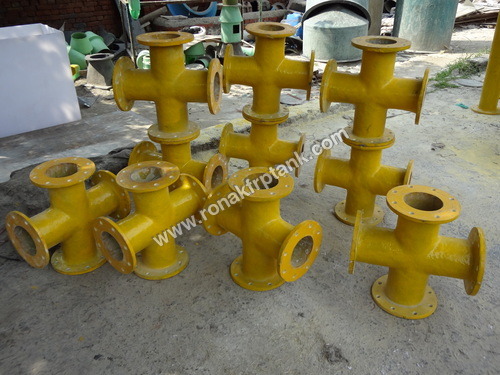 Yellow Frp Pipe Fitting