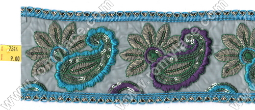 Embroidered Cotton Laces