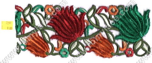 Embroidered Laces