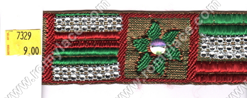 Hand Embroidered Lacesa