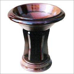 Wooden Corner Bowl