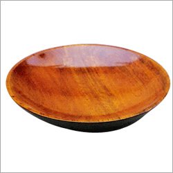 Wood Cocktail Plates