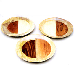 Wooden Snack Plates