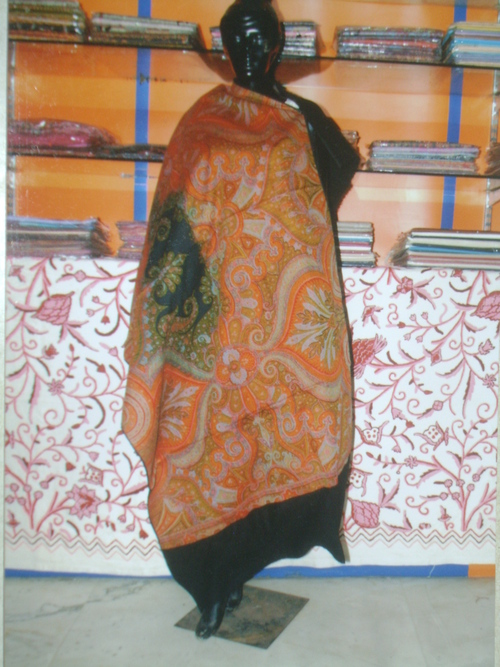 Pashmina Shawl With Border 36x80
