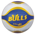 Pu Volley Ball - Pu Leather, Official Size, Blue, Latex/butyl Bladder | Hand-sewn, Durable, Precise Control