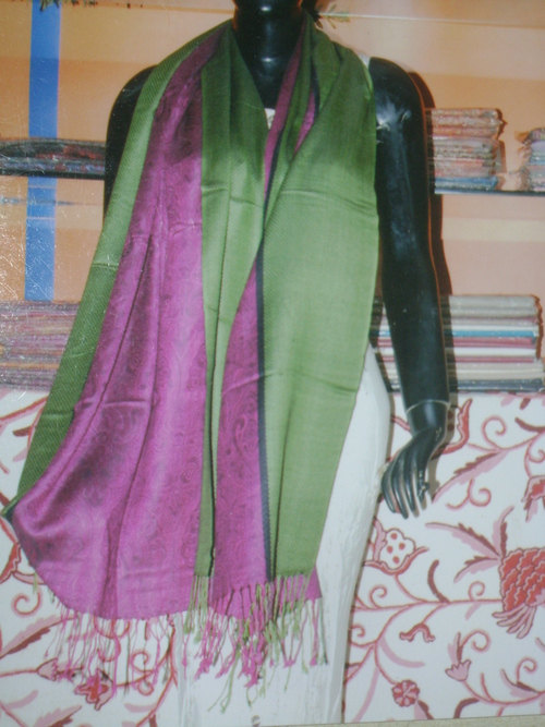 Silk Modaal Shaded Stole 28x80