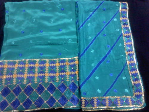 HANDWORK PHULKARI PURE CREPE