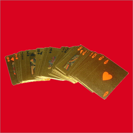 Gold Playing Cards