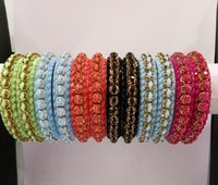 Fashion Lac Beaded Bangles