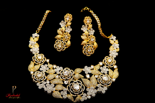 Bridal American Diamond Jewellery Very Good