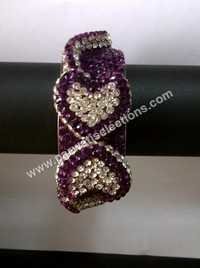 Stone Lac Bangles