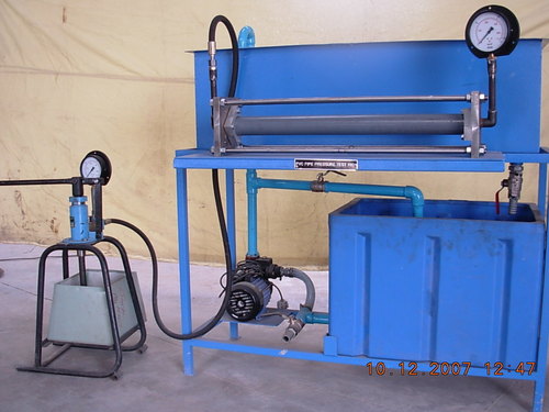 Pipe Pressure Test Apparatus