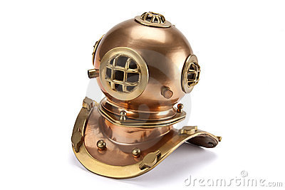  Divers Helmet - Isolated	 