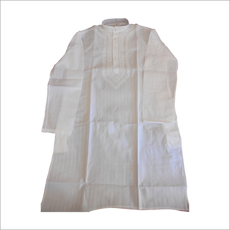 Cotton Chikan Kurta
