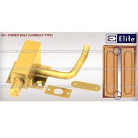 Brass Cam Bolt Flat - Solid Brass, Variable Dimensions | Buff Polished Finish, Ideal For Door And Cabinet Latch, Durable Packaging
