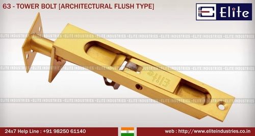 Tower Bolt Architectural Fluse Type