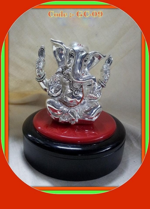 Big Silverplated Ganesha