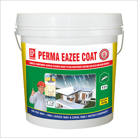 Perma Chemicals White Water Based Acrylic Waterproof Coating