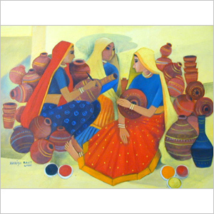 Pottery Art painting By Harish Raut