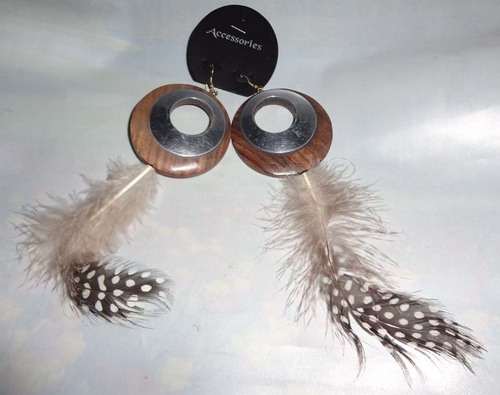 Handmade Feather Earrings