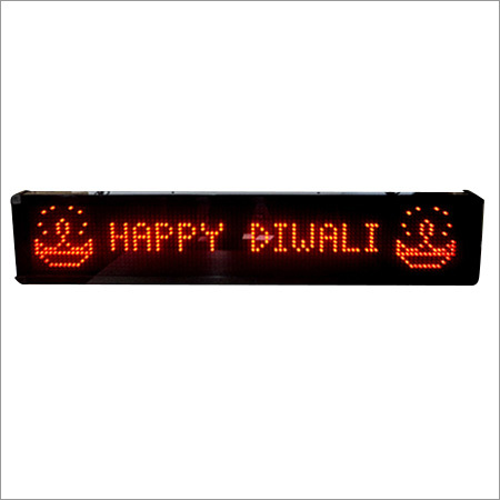 Electronic LED Moving Message Display