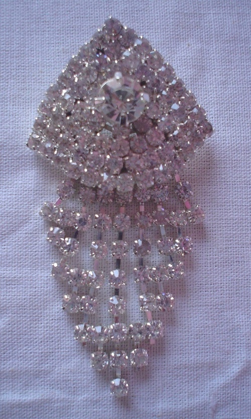 Crystal Brooch