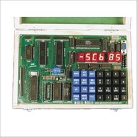 8085 Microprocessor Trainer Kit - Plastic, 190 X 279 X 95 Mm, Brown Rectangle | For Laboratory Use