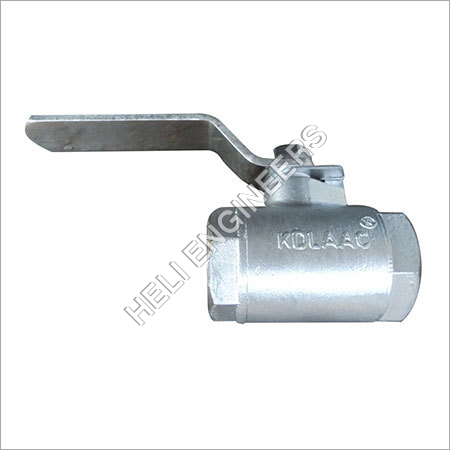 Screwed End Ball Valve