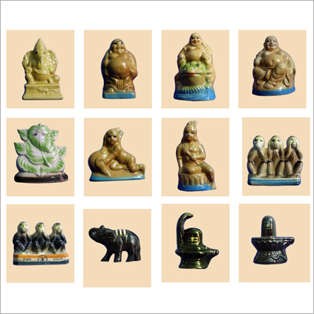 Antique ceramic toys