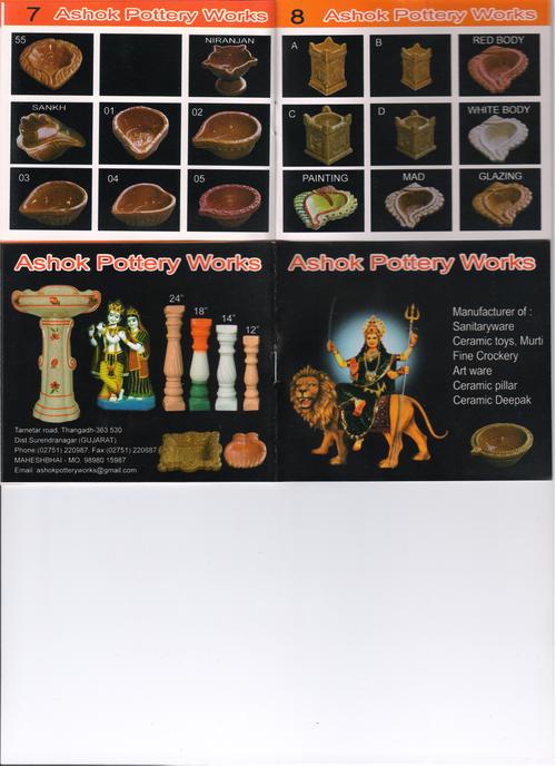 Ceramic diya page2 (ceramic dipak)
