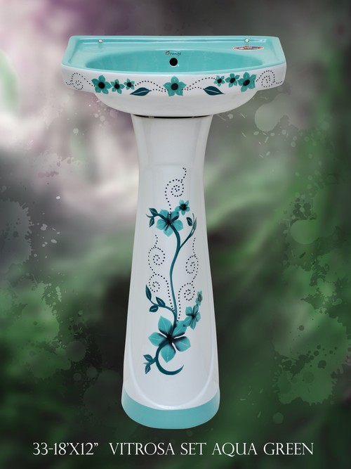 Wash Basin With Pedestal