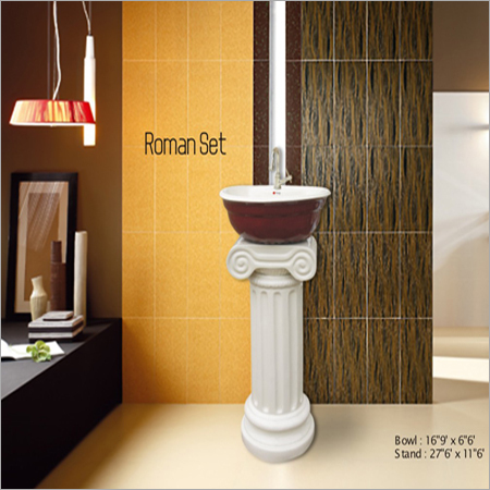 Wash Basin With Pedestal