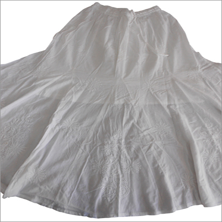 Ladies Chikan Skirts
