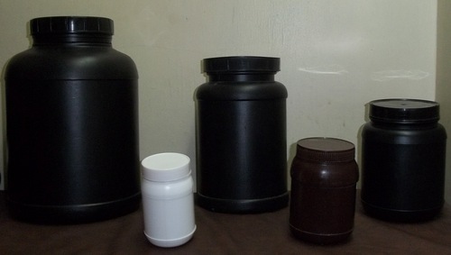 Multicolor Protein Powder Plastic Jar
