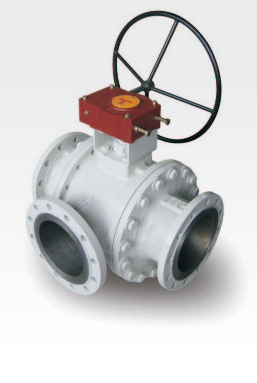 3 Way Gear Operated Ball Valve