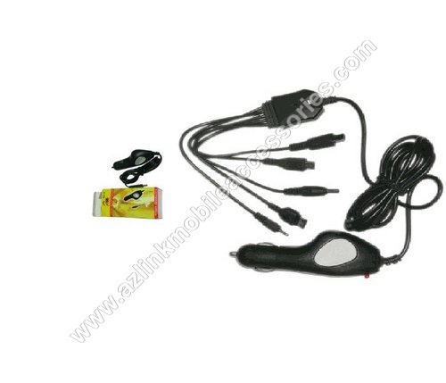 Cellular 5 in 1 Car Charger