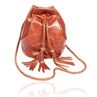 Classic Leather Bucket Bag