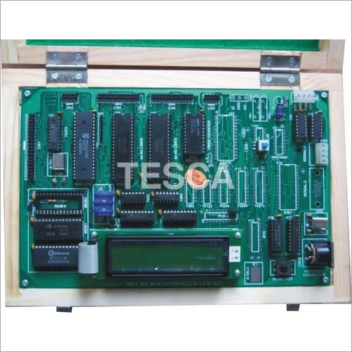 Brown 8051 Microcontroller Trainer Kit (Lcd)