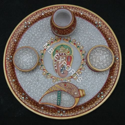 Easy To Clean Pooja Thali