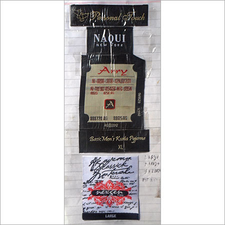 Satin Clothing Labels